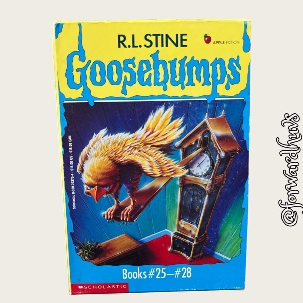 Goosebumps book collection by R.L. Stine: Books #25-28 in Slipcase